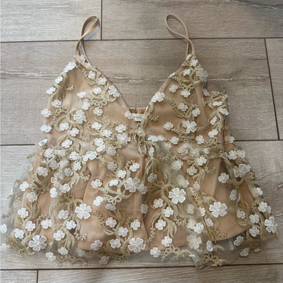 Altar'd State Floral Tank Top - Picture 1 of 3